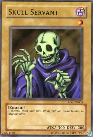 Skull Servant Legend of Blue Eyes White Dragon (Worldwide English) Yu-Gi-Oh! card