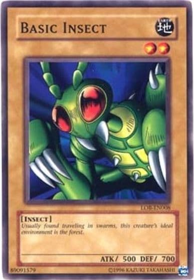 Basic Insect Legend of Blue Eyes White Dragon (Worldwide English) Yu-Gi-Oh! card