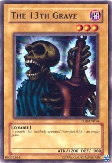 The 13th Grave Legend of Blue Eyes White Dragon (Worldwide English) Yu-Gi-Oh! card