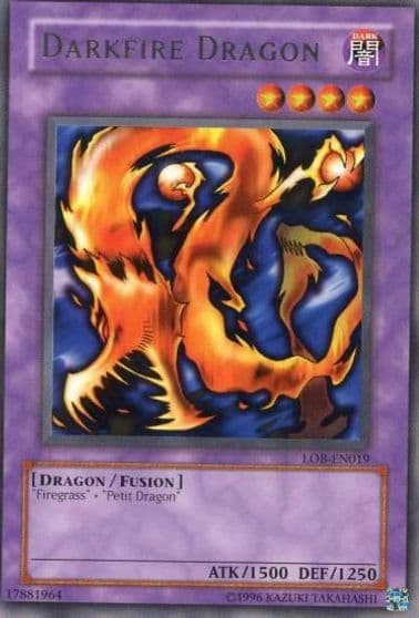 Darkfire Dragon Legend of Blue Eyes White Dragon (Worldwide English) Yu-Gi-Oh! card
