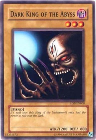 Dark King of the Abyss Legend of Blue Eyes White Dragon (Worldwide English) Yu-Gi-Oh! card