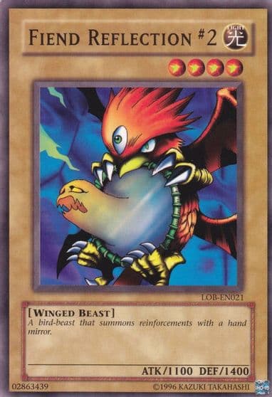 Fiend Reflection 2 Legend of Blue Eyes White Dragon (Worldwide English) Yu-Gi-Oh! card