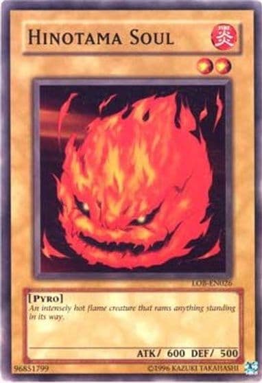 Hinotama Soul Legend of Blue Eyes White Dragon (Worldwide English) Yu-Gi-Oh! card