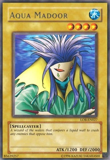 Aqua Madoor Legend of Blue Eyes White Dragon (Worldwide English) Yu-Gi-Oh! card