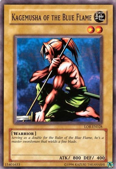 Kagemusha of the Blue Flame Legend of Blue Eyes White Dragon (Worldwide English) Yu-Gi-Oh! card