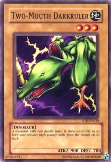 Two Mouth Darkruler Legend of Blue Eyes White Dragon (Worldwide English) Yu-Gi-Oh! card