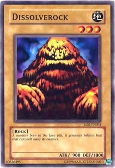 Dissolverock Legend of Blue Eyes White Dragon (Worldwide English) Yu-Gi-Oh! card