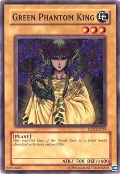 Green Phantom King Legend of Blue Eyes White Dragon (Worldwide English) Yu-Gi-Oh! card