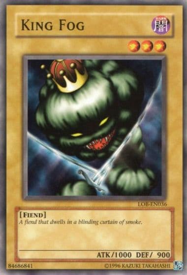 King Fog Legend of Blue Eyes White Dragon (Worldwide English) Yu-Gi-Oh! card