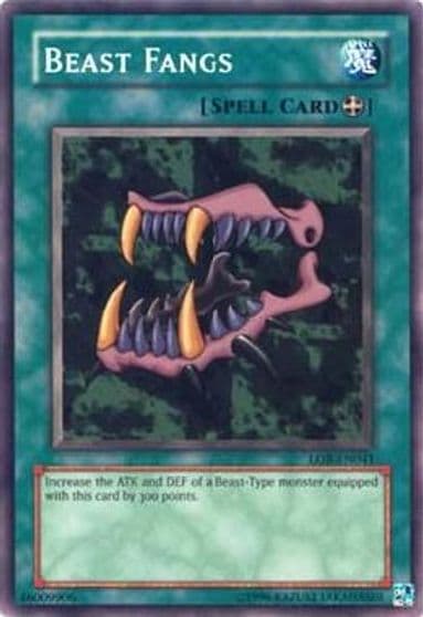 Beast Fangs Legend of Blue Eyes White Dragon (Worldwide English) Yu-Gi-Oh! card