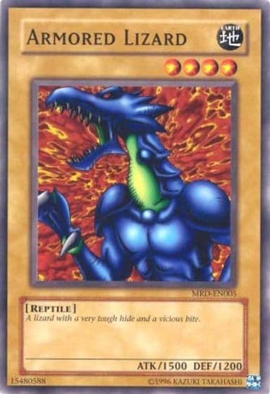 Armored Lizard Metal Raiders (Worldwide English) Yu-Gi-Oh! card