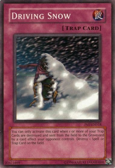 Driving Snow Pharaoh's Servant (Worldwide English) Yu-Gi-Oh! card