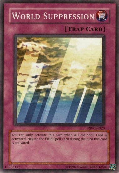 World Suppression Pharaoh's Servant (Worldwide English) Yu-Gi-Oh! card
