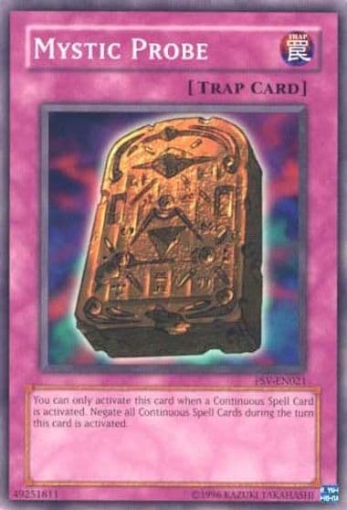Mystic Probe Pharaoh's Servant (Worldwide English) Yu-Gi-Oh! card