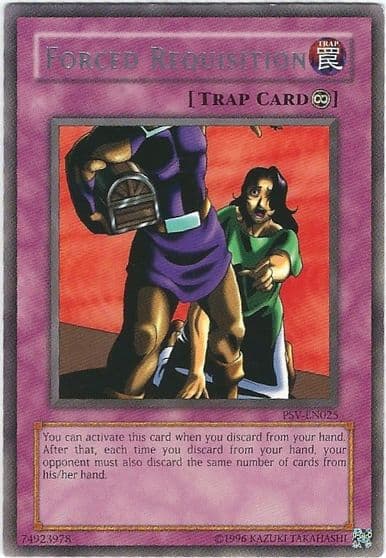 Forced Requisition Pharaoh's Servant (Worldwide English) Yu-Gi-Oh! card