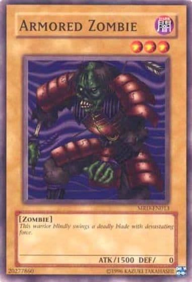 Armored Zombie Metal Raiders (Worldwide English) Yu-Gi-Oh! card