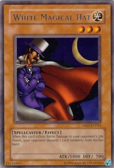 White Magical Hat Metal Raiders (Worldwide English) Yu-Gi-Oh! card