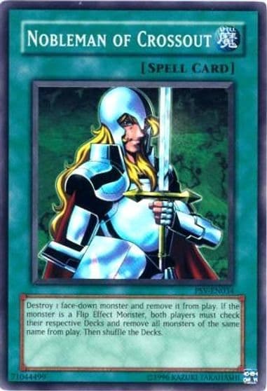 Nobleman of Crossout Pharaoh's Servant (Worldwide English) Yu-Gi-Oh! card