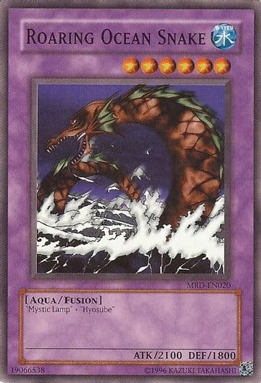 Roaring Ocean Snake Metal Raiders (Worldwide English) Yu-Gi-Oh! card
