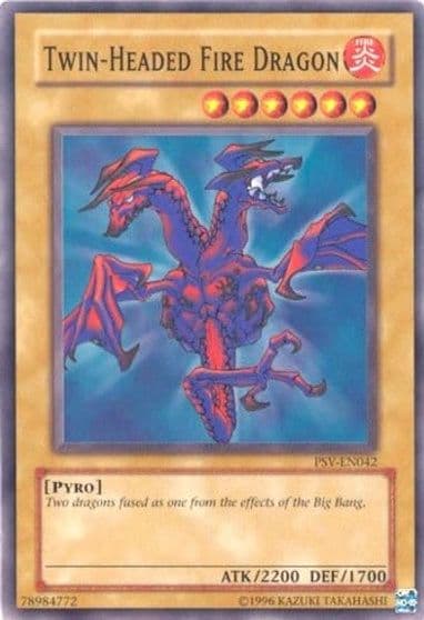 Twin Headed Fire Dragon Pharaoh's Servant (Worldwide English) Yu-Gi-Oh! card
