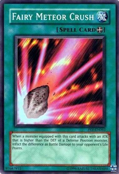 Fairy Meteor Crush Pharaoh's Servant (Worldwide English) Yu-Gi-Oh! card