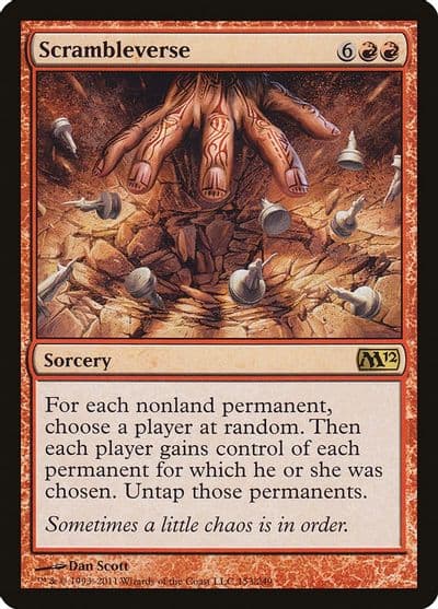 Scrambleverse Magic 2012 (M12) Magic card