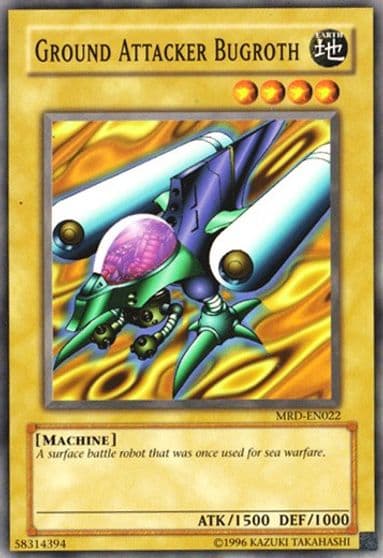Ground Attacker Bugroth Metal Raiders (Worldwide English) Yu-Gi-Oh! card