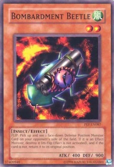 Bombardment Beetle Pharaoh's Servant (Worldwide English) Yu-Gi-Oh! card