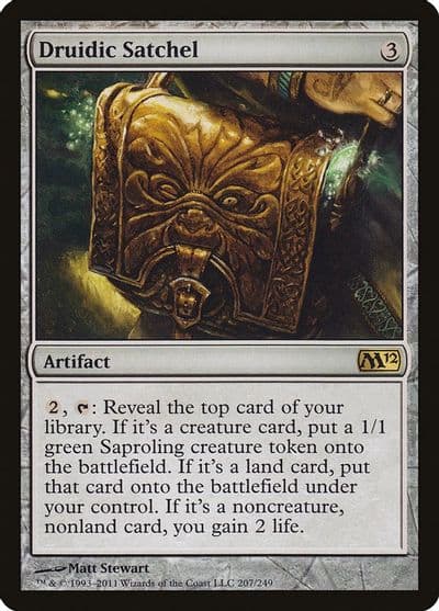 Druidic Satchel Magic 2012 (M12) Magic card