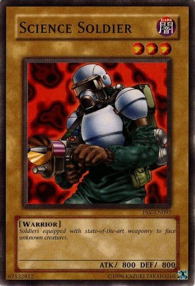 Science Soldier Pharaoh's Servant (Worldwide English) Yu-Gi-Oh! card
