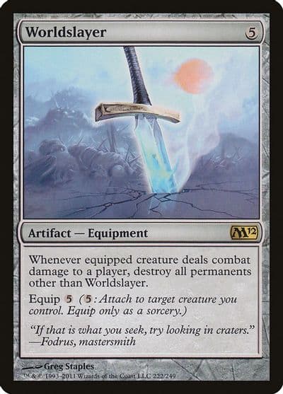 Worldslayer Magic 2012 (M12) Magic card