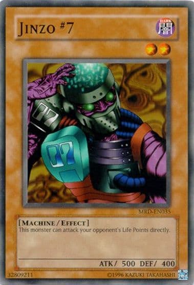Jinzo 7 Metal Raiders (Worldwide English) Yu-Gi-Oh! card