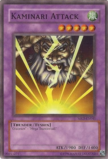 Kaminari Attack Metal Raiders (Worldwide English) Yu-Gi-Oh! card