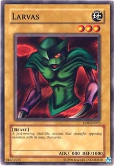 Larvas Legend of Blue Eyes White Dragon (Worldwide English) Yu-Gi-Oh! card