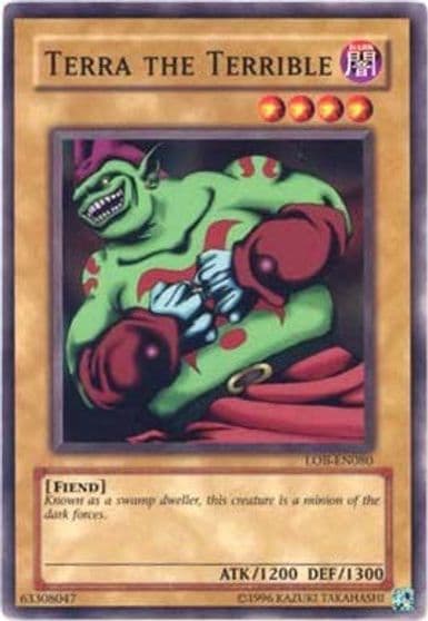 Terra the Terrible Legend of Blue Eyes White Dragon (Worldwide English) Yu-Gi-Oh! card