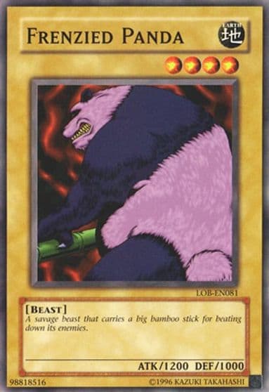 Frenzied Panda Legend of Blue Eyes White Dragon (Worldwide English) Yu-Gi-Oh! card