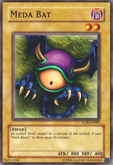 Meda Bat Legend of Blue Eyes White Dragon (Worldwide English) Yu-Gi-Oh! card