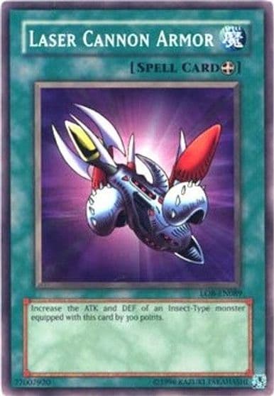 Laser Cannon Armor Legend of Blue Eyes White Dragon (Worldwide English) Yu-Gi-Oh! card