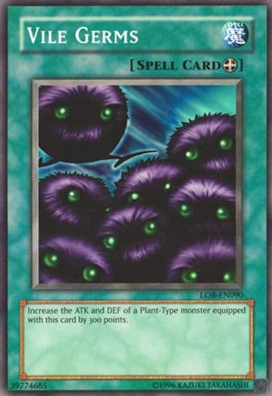 Vile Germs Legend of Blue Eyes White Dragon (Worldwide English) Yu-Gi-Oh! card