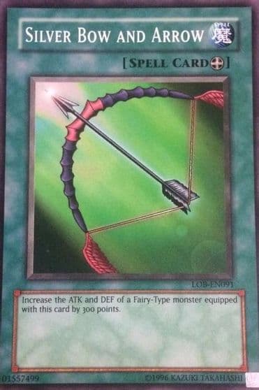 Silver Bow and Arrow Legend of Blue Eyes White Dragon (Worldwide English) Yu-Gi-Oh! card