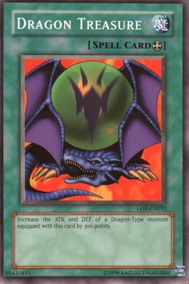 Dragon Treasure Legend of Blue Eyes White Dragon (Worldwide English) Yu-Gi-Oh! card