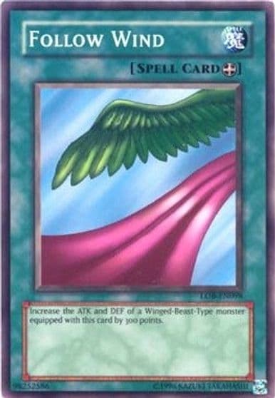 Follow Wind Legend of Blue Eyes White Dragon (Worldwide English) Yu-Gi-Oh! card