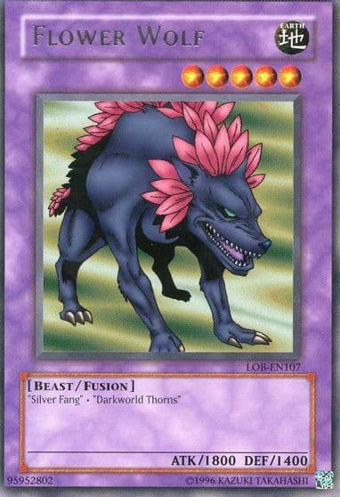 Flower Wolf Legend of Blue Eyes White Dragon (Worldwide English) Yu-Gi-Oh! card