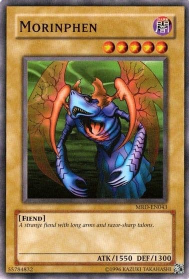 Morinphen Metal Raiders (Worldwide English) Yu-Gi-Oh! card