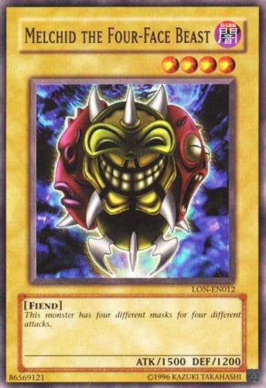 Melchid the Four Face Beast Labyrinth of Nightmare (Worldwide English) Yu-Gi-Oh! card