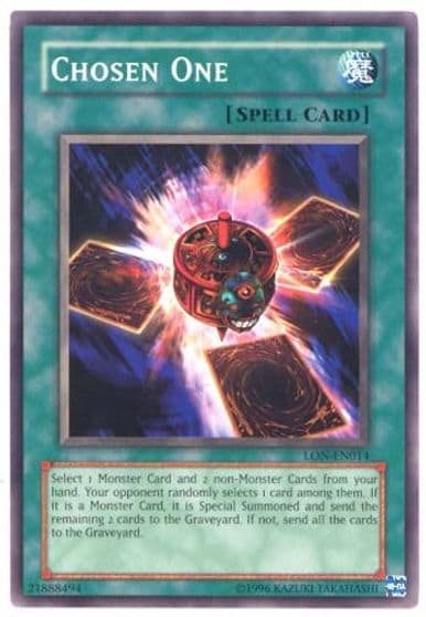 Chosen One Labyrinth of Nightmare (Worldwide English) Yu-Gi-Oh! card