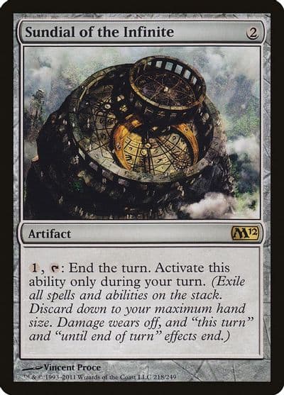 Sundial of the Infinite Magic 2012 (M12) Magic card