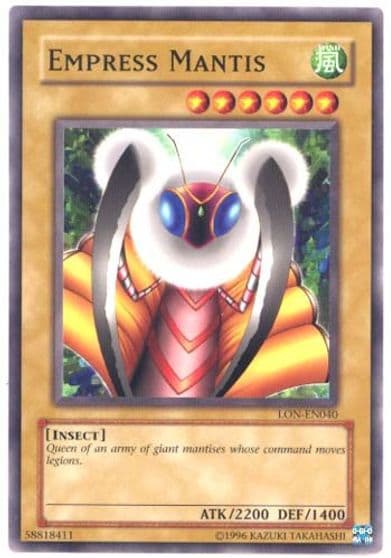 Empress Mantis Labyrinth of Nightmare (Worldwide English) Yu-Gi-Oh! card