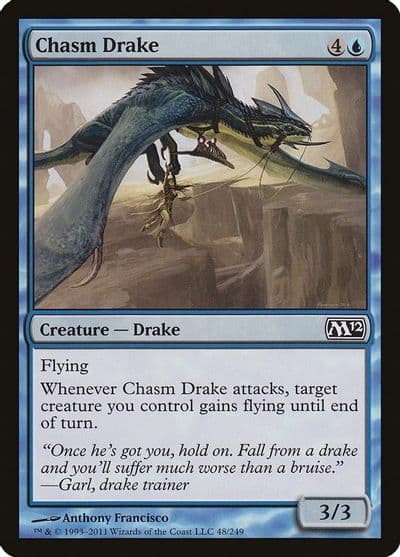 Chasm Drake Magic 2012 (M12) Magic card