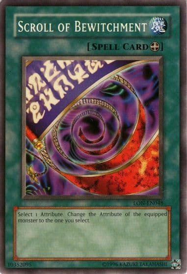 Scroll of Bewitchment Labyrinth of Nightmare (Worldwide English) Yu-Gi-Oh! card